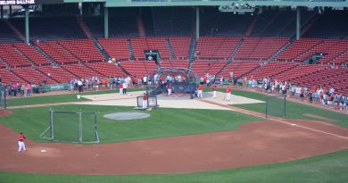 View from atop the Green Monster